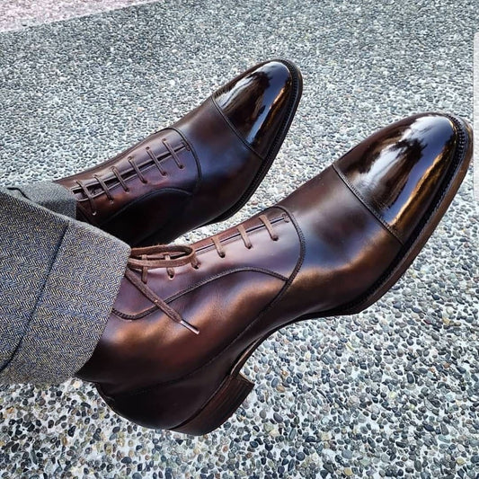 Wine Red Classic Oxford Boot