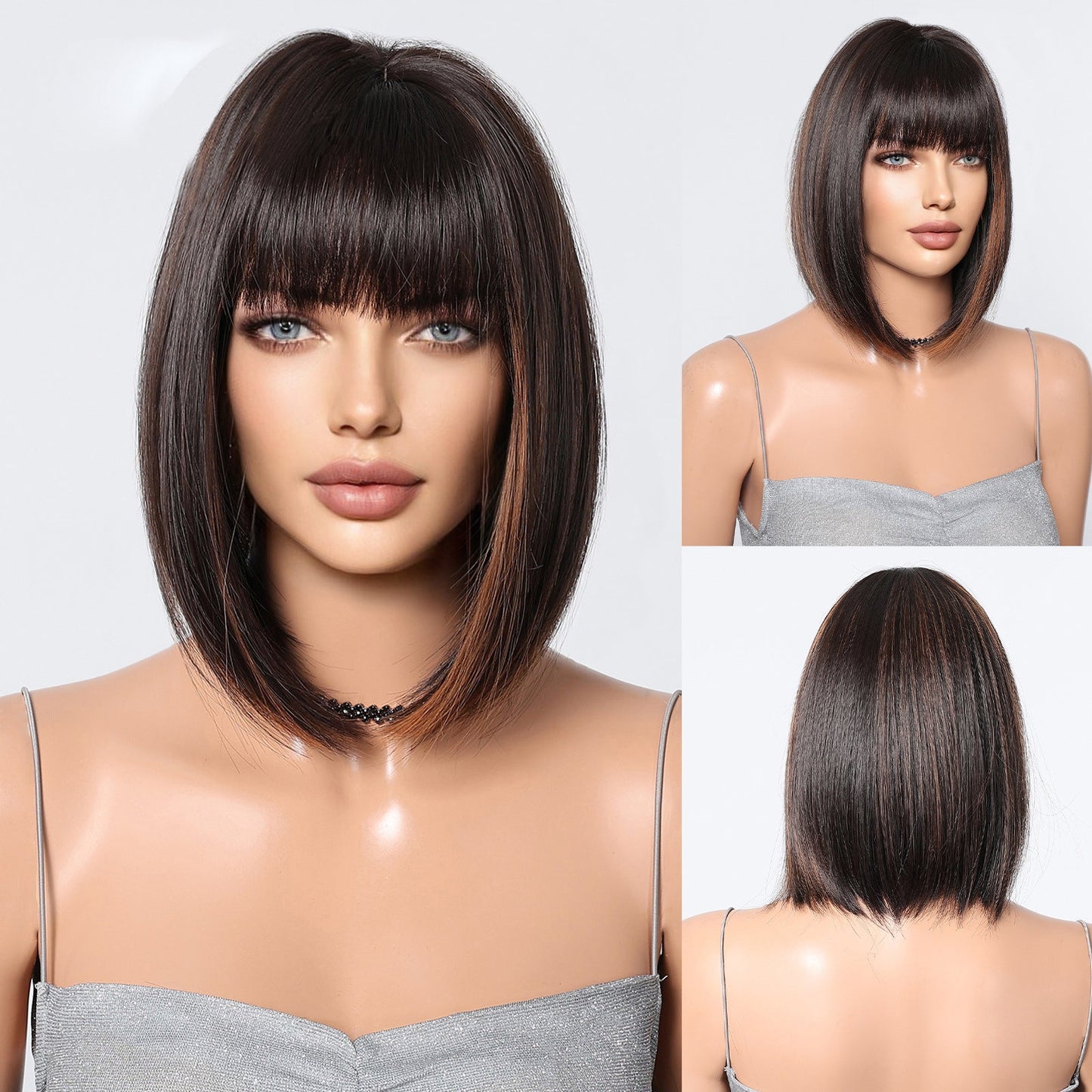 Wig shoulder length short hair 1924121202