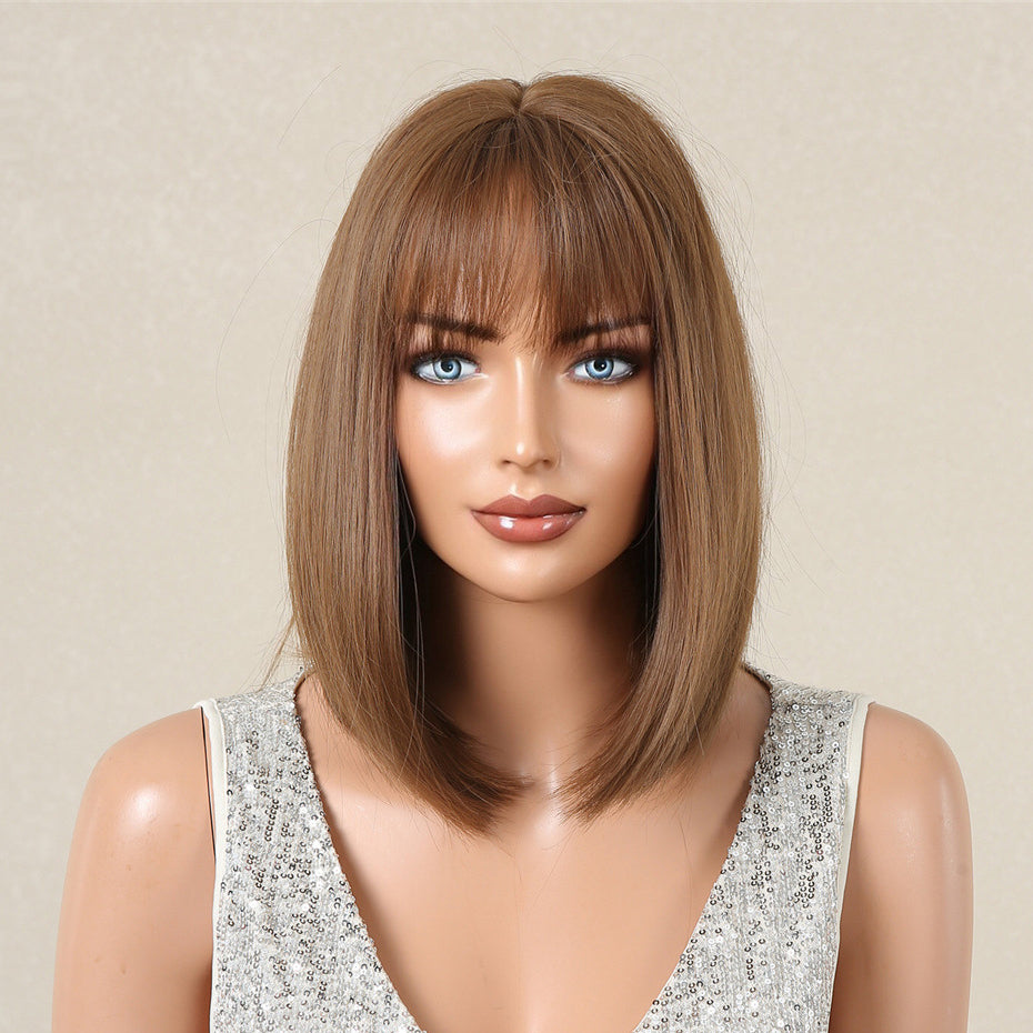 Wig shoulder length short hair 1924121202