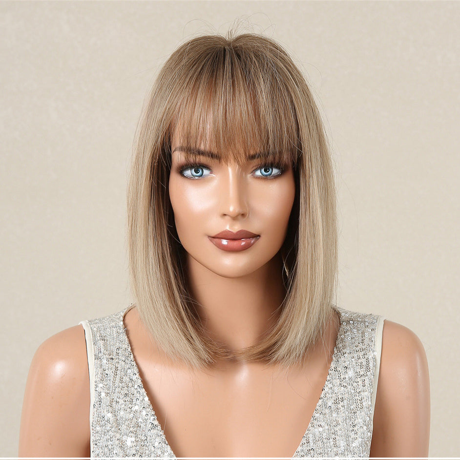 Wig shoulder length short hair 1924121202